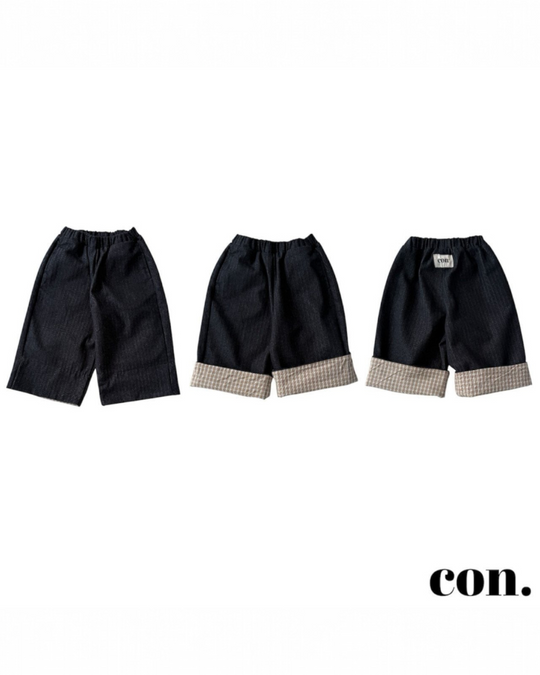 [con]Roll-Up Non-Fade Denim