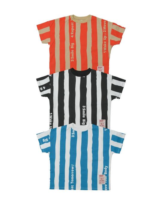 ストレッチストライプTシャツND1126102