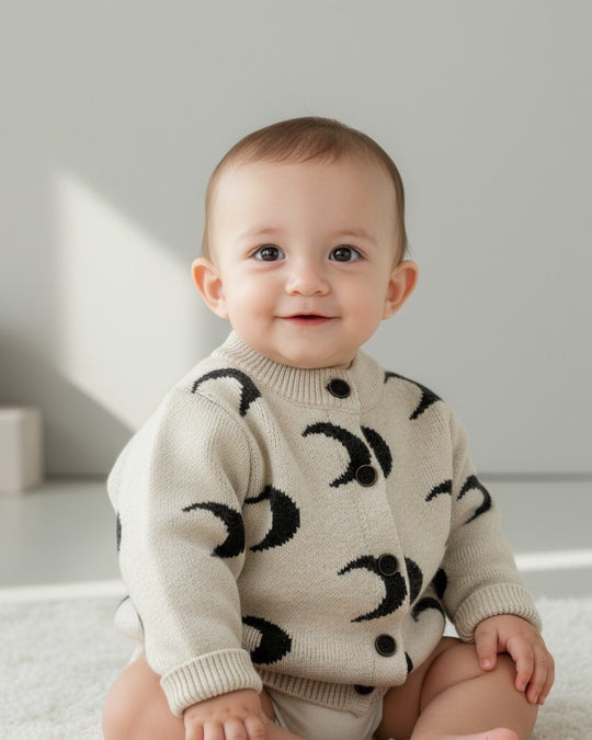 MOONニットカーディガン