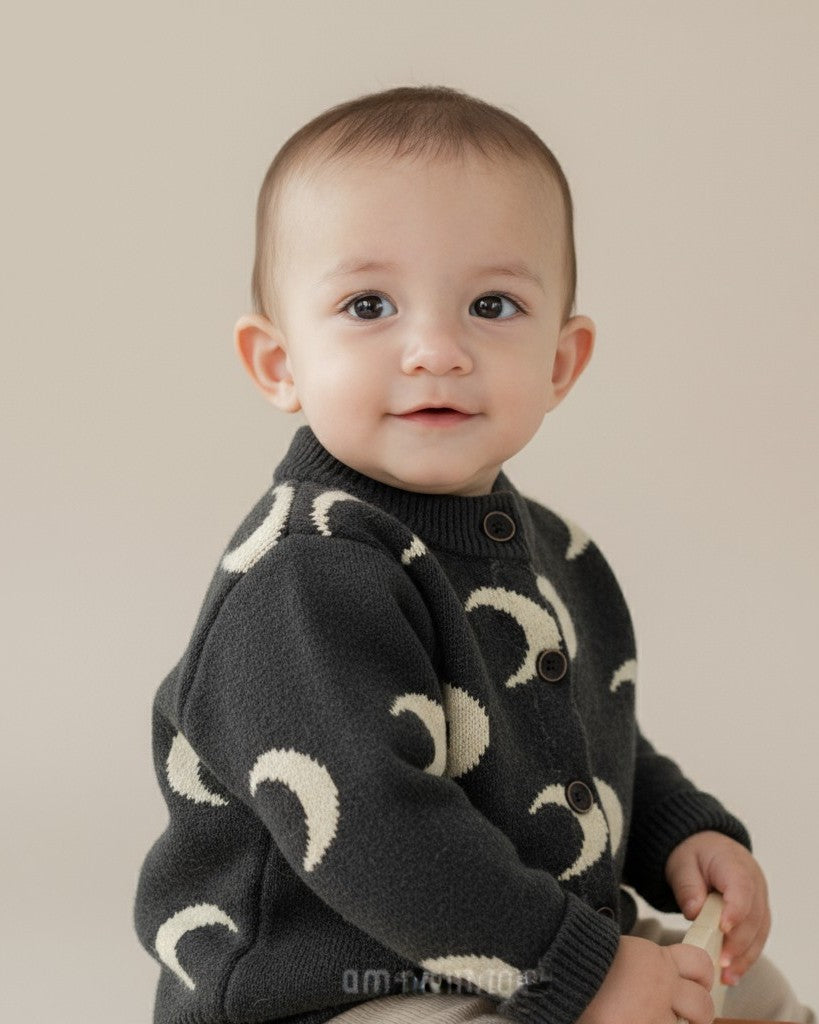 MOONニットカーディガン