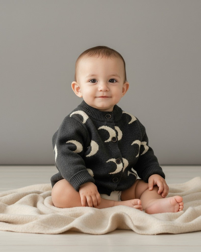 MOONニットカーディガン