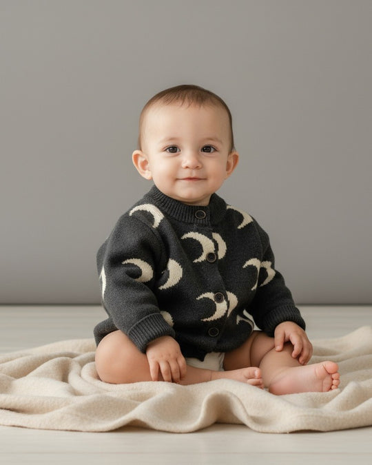 MOONニットカーディガン