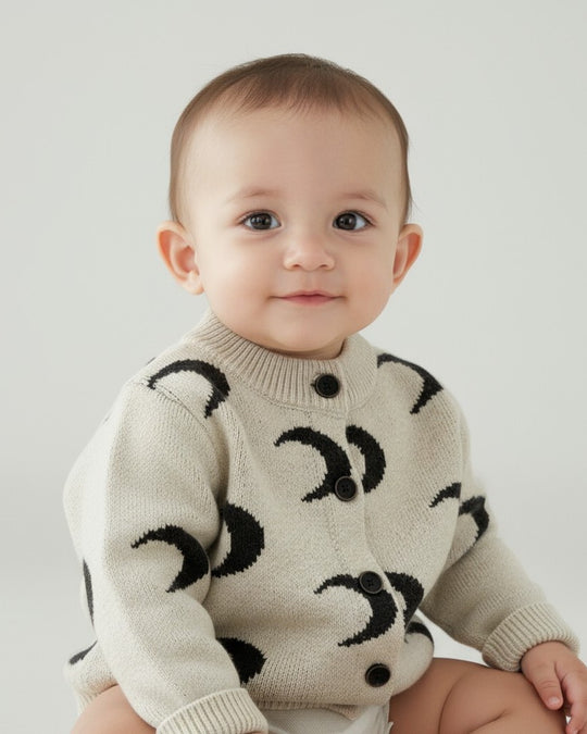 MOONニットカーディガン