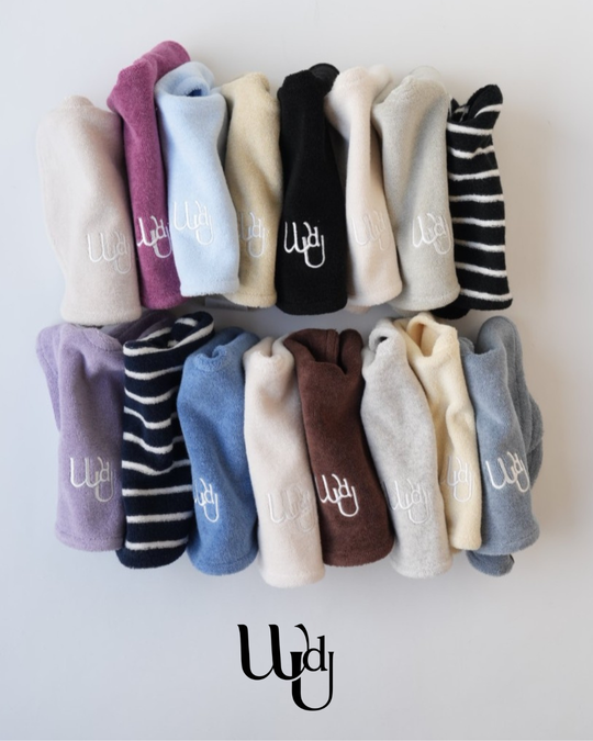 [would U]cloud terry bibs"16色"
