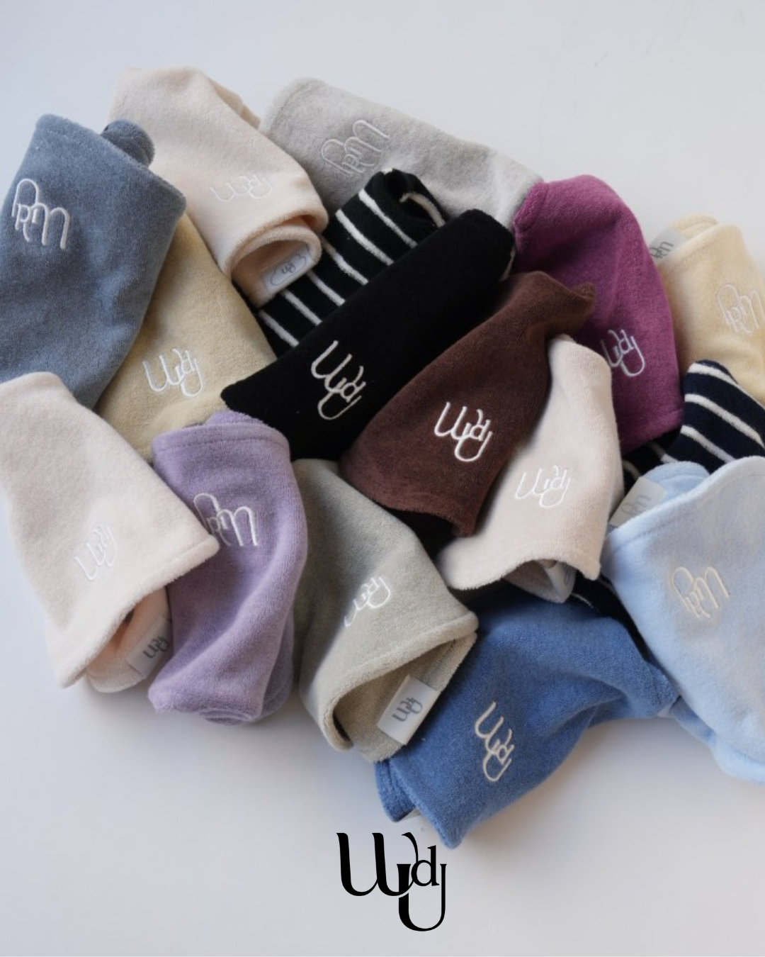 [would U]cloud terry bibs"16色"